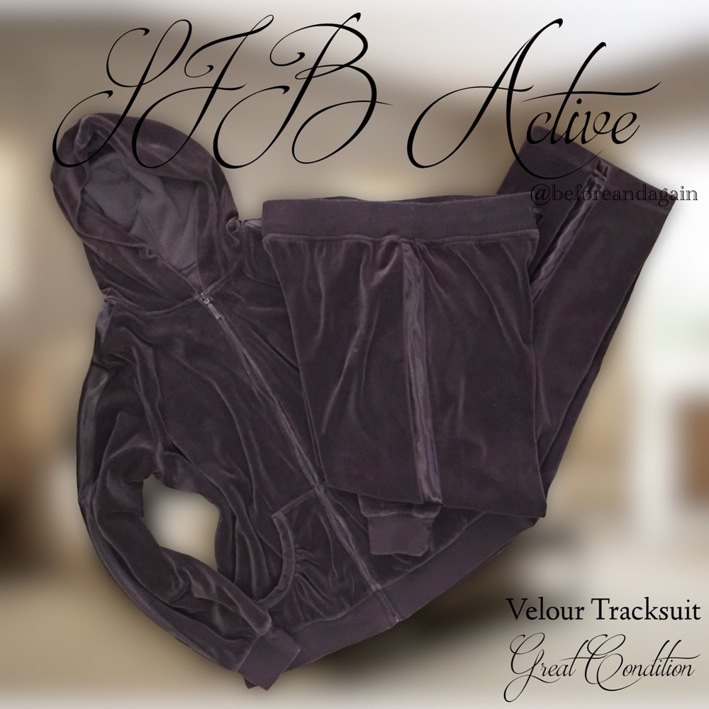 Brown Velour Tracksuit By SJB